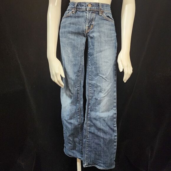 Citizens of Humanity Margo Low Waist Bootcut Blue Jeans (27) - Picture 3 of 8